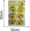 Imagen de Stikers sonrisas 7 d 51x32 6 diseños