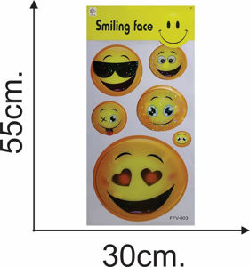 Imagen de Stickers sonrisas 5 d 55x30 varios diseños