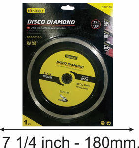 Imagen de Disco diamantado 180 mm