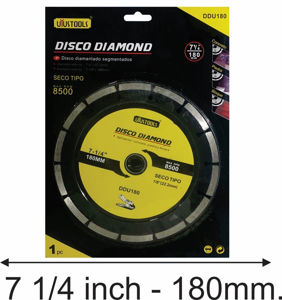 Imagen de Disco diamantado 180 mm