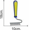 Imagen de Cepillo para perro de metal para peinar mango plastico 18x10
