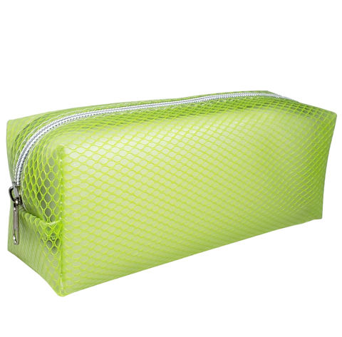 Imagen de Cartuchera rectangular 1 cierre transparente tipo red