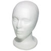 Imagen de Cabeza espuma exhibidora maniquí peluquería accesorios