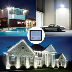 Imagen de Foco led 50 w ip 67 con vidrio texturado luz fria