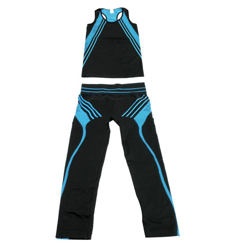 Imagen de Conjunto calza entera + top ideal running gym yoga