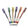 Imagen de Bolígrafo de tinta líquida brillantina  6 unidades