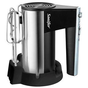 Imagen de Batidora acero inoxidable con accesorios 5 velocidades sonifer