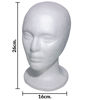 Imagen de Cabeza espuma exhibidora maniquí peluquería accesorios
