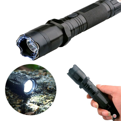 Imagen de Picana personal con linterna led recargable 220 v con estuche