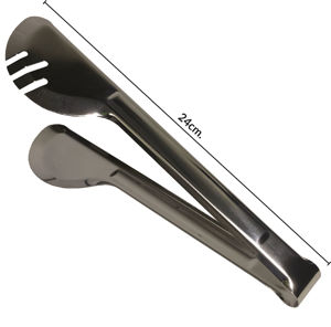 Imagen de Pinza para ensalada de metal oval
