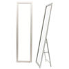 Imagen de Espejo de pie decoracion living marco blanco