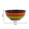 Imagen de Compotera bowl decorada diseño A Rayas 800ml