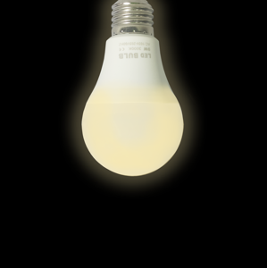 Imagen de Lámpara led luz cálida 9W