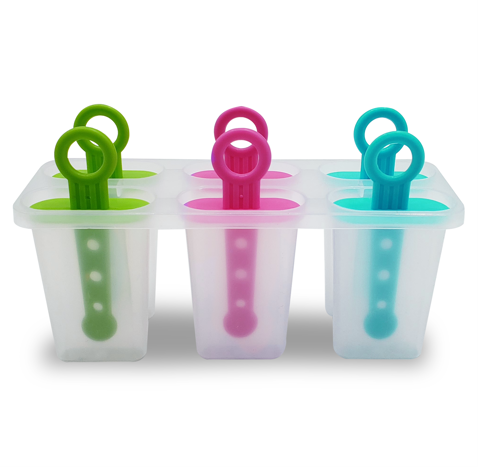 Imagen de Fabrica moldes  para helados 6 unidades