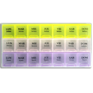 Imagen de Pastillero semanal  3 veces al dia