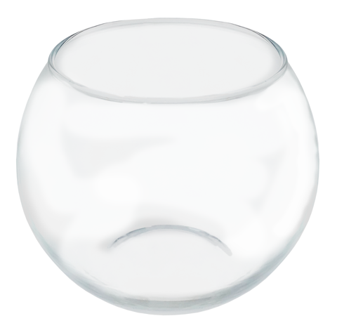 Imagen de Pecera de vidrio redonda 8cmx8cm