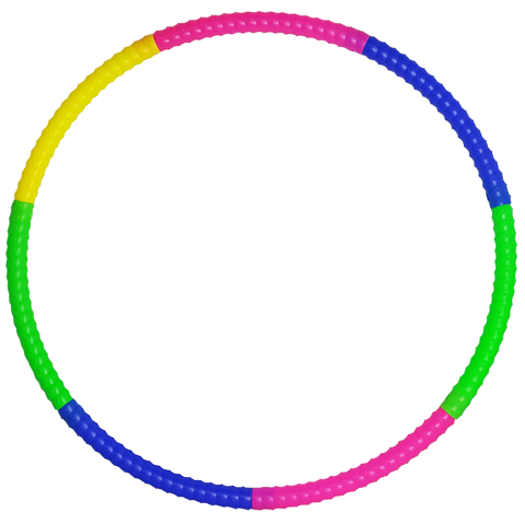 Imagen de Aro hula hula multicolor desarmable