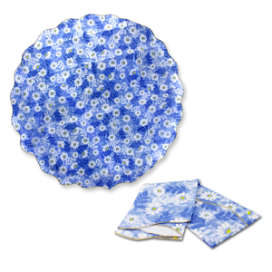 Imagen de Mantel de mesa afelpado redondo 150 cm diámetro dif diseños