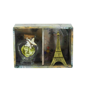 Imagen de Adorno torre Eiffel  frasco caja mica