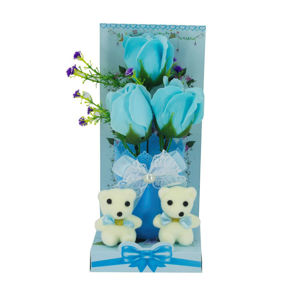 Imagen de Adorno Ositos con Rosas