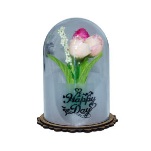 Imagen de Adorno cúpula con Rosas