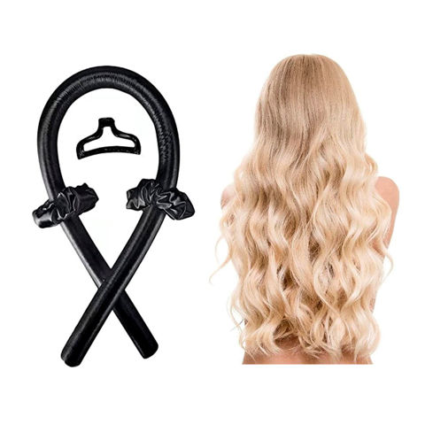 Imagen de Vincha Rizadora buclera con pinza y coleros