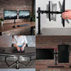 Imagen de Soporte doble para monitor Brazos para monitor 14"-27"