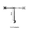 Imagen de Soporte doble para monitor Brazos para monitor 14"-27"