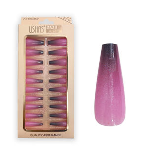 Imagen de Uñas postizas color degrade 24 unidades  Ushas