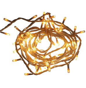 Imagen de Luces de navidad arroz blancas cable blanco 100 luces - 4,3 metros