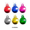 Imagen de Esfera navidad metalizada 6 unidades