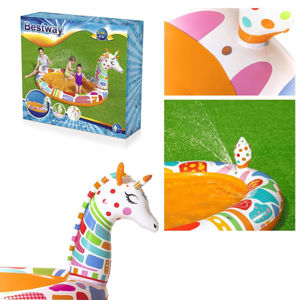 Imagen de Piscina inflable Jirafa multicolor 220L Bestway