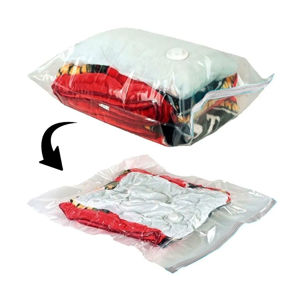Imagen de Bolsa de almacenamiento al vacío para guardar ropa  ahorra espacio 60 cm x 80 cm