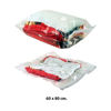 Imagen de Bolsa de almacenamiento al vacío para guardar ropa  ahorra espacio 60 cm x 80 cm