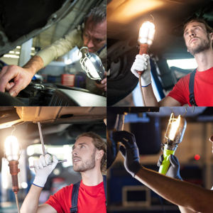 Imagen de Lámpara tipo mecánico 12 led 12V  10m conector encendedor