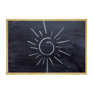 Imagen de Pizarron doble para drypen y tiza 40x30 cm