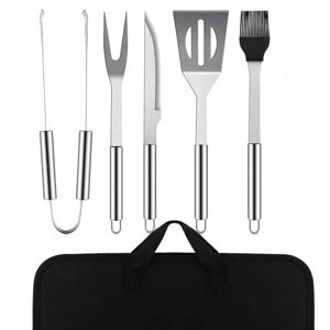 Imagen de Set Asador Parrillero Con Estuche 5 Piezas