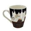 Imagen de Jarro ceramica conico-estampado Yummy Coffe