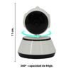 Imagen de Camara wifi de seguridad robotica 360 º avisa al celular - con audio