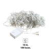 Imagen de Guía de luces Led 10 Mts 100 luces Luciérnagas IP 44