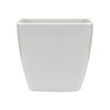 Imagen de Maceta  plástica blanca cuadrada