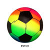 Imagen de Pelota goma fútbol multicolor