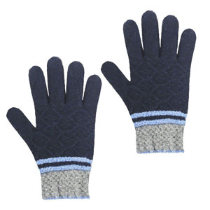 Imagen de Guantes de lana para damas combinados