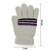 Imagen de Guantes de lana infantil con rayas