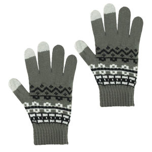 Imagen de Guantes de lana tipo Bariloche  con touch