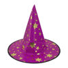 Imagen de Sombrero de bruja con estrellas - Accesorio para Disfraz