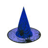 Imagen de Sombrero de bruja con tela arañas - Accesorio para Disfraz