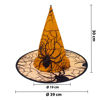 Imagen de Sombrero de bruja con tela arañas - Accesorio para Disfraz
