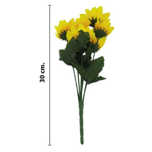 Imagen de Ramo Flor artificial 7 girasoles