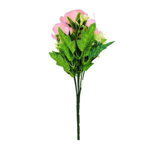 Imagen de Ramo Flor artificial rosas combinado